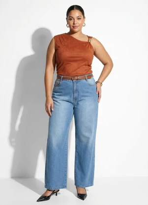 Marguerite - Blusa Telha em Malha Suede - MARGUERITE