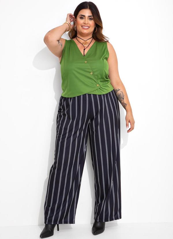 Marguerite - Blusa Verde Oliva em Malha 2