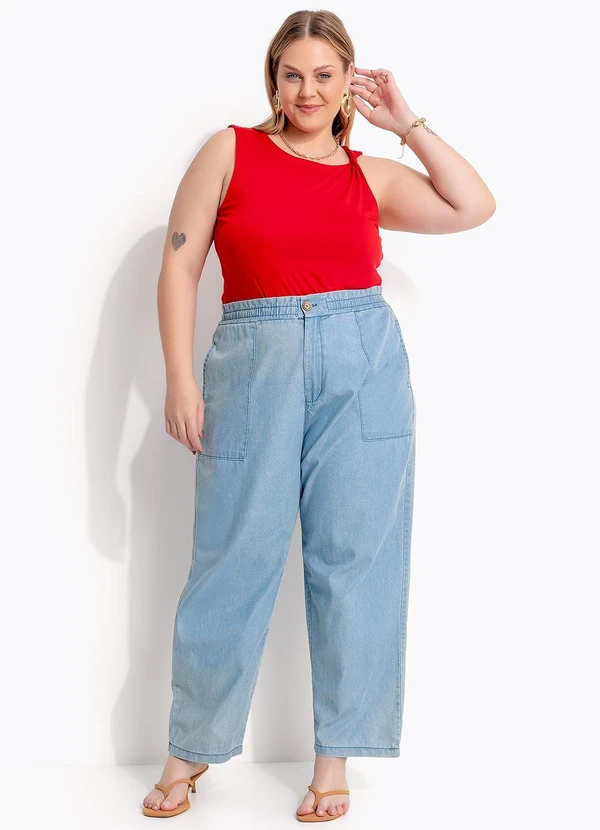 Marguerite - Blusa Vermelho em Malha Suede 4