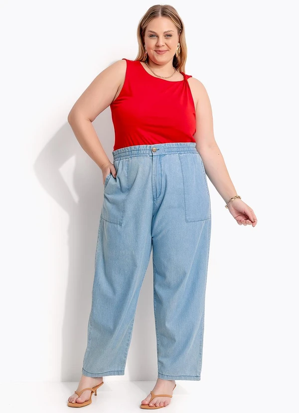 Marguerite - Blusa Vermelho em Malha Suede 2