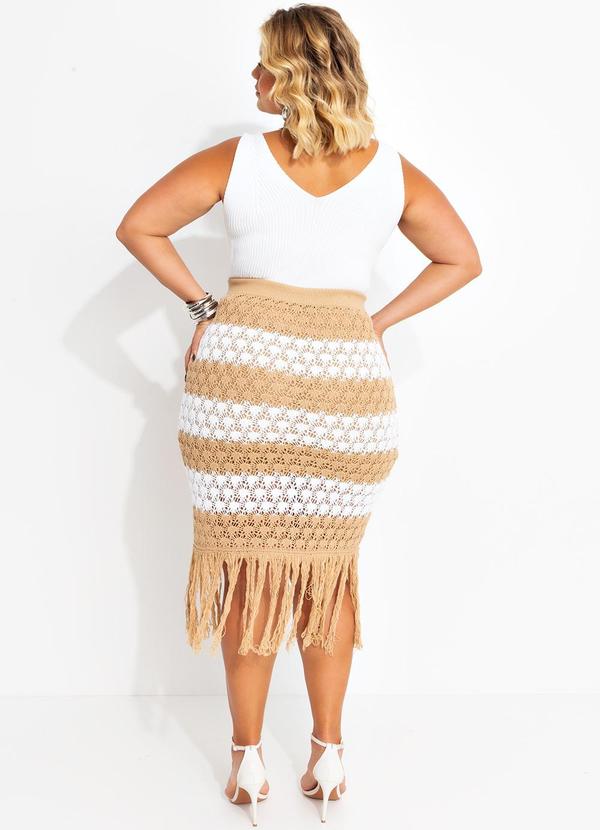 Marguerite - Regata Branca em Tricô 5