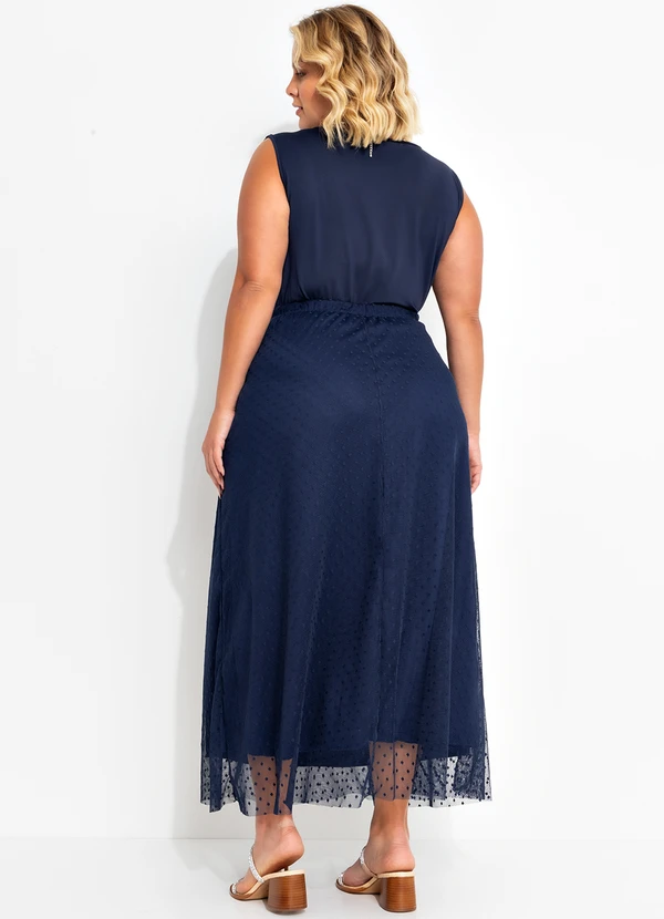 Marguerite - Body Azul Escuro em Malha Fria 4