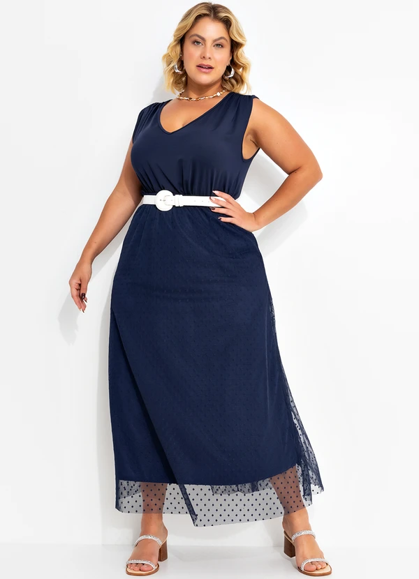 Marguerite - Body Azul Escuro em Malha Fria 3