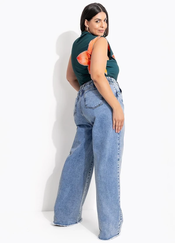 Marguerite - Body  Lírio Laranja em Malha Fria 10