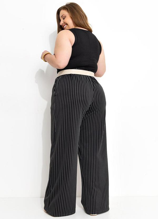 Marguerite - Body Preto em Canelado 4