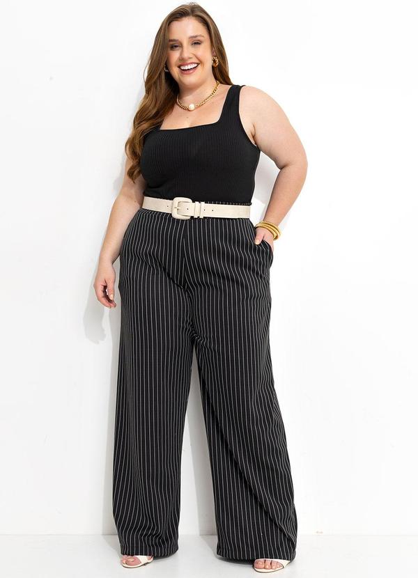 Marguerite - Body Preto em Canelado 6