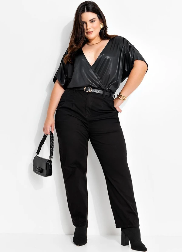 Marguerite - Body Preto em Cirrê 4