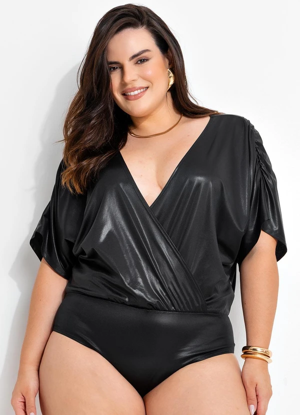 Marguerite - Body Preto em Cirrê 8