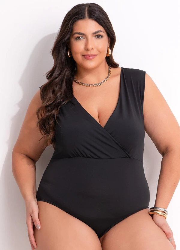 Marguerite - Body Preto em Malha Fria 5