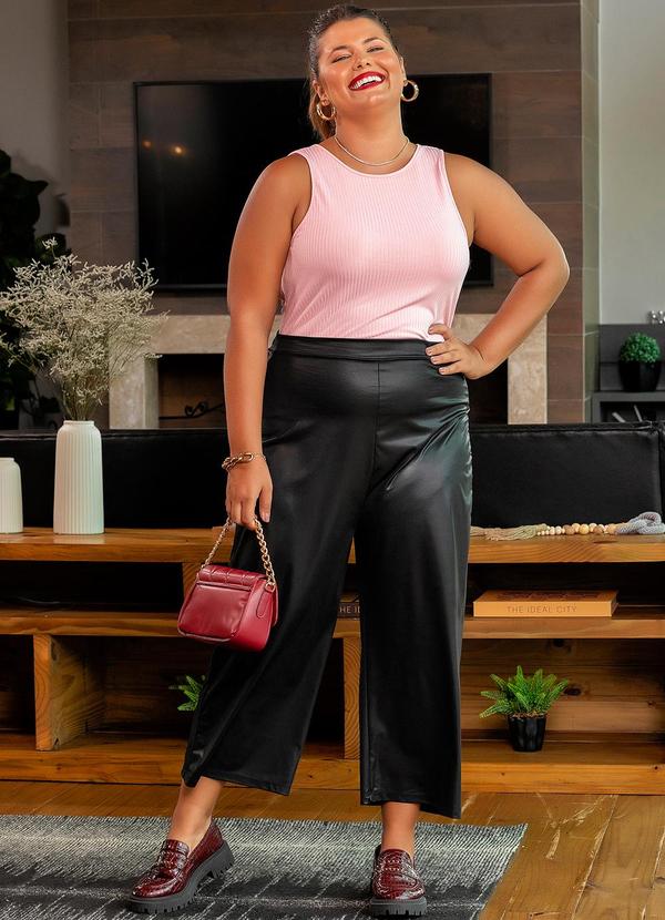 Marguerite - Body Rosa em Canelado 3