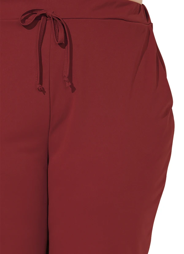 Marguerite - Calça Bordô em Malha 4