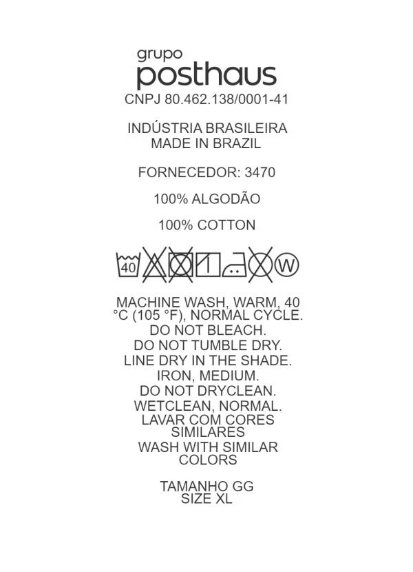 Marguerite - Calça Geométrico Preto e Branco em Moletinho 7