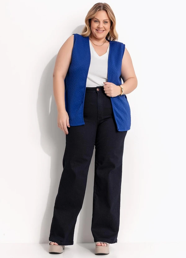 Marguerite - Calça Jeans Escuro em Jeans com Elastano 3