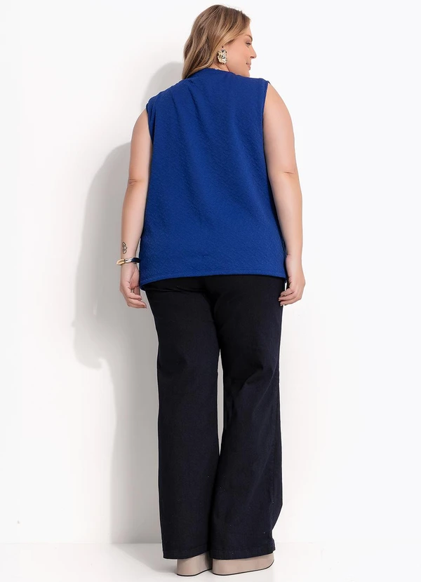 Marguerite - Calça Jeans Escuro em Jeans com Elastano 5