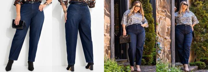 Cala Jeans Escuro em Jeans