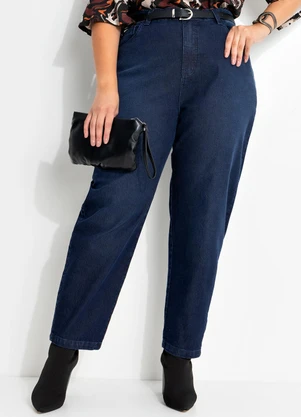 Marguerite - Calça Jeans Escuro em Jeans - MARGUERITE