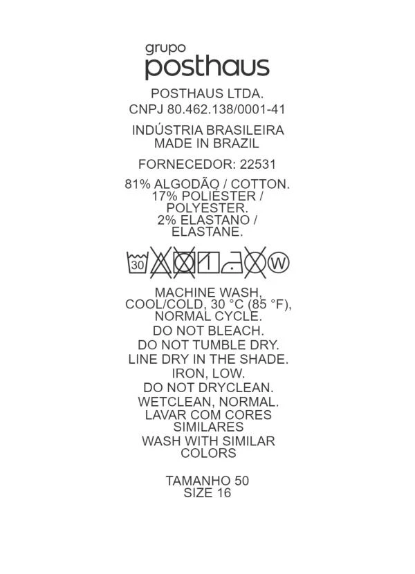 Marguerite - Calça Jeans Escuro em Jeans 7