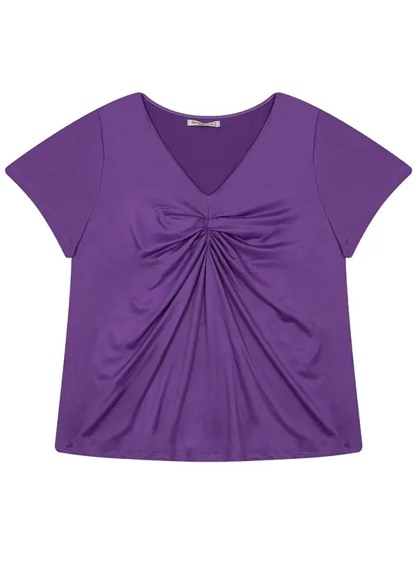 Secret Glam - Blusa Malha Feminina Roxo 4