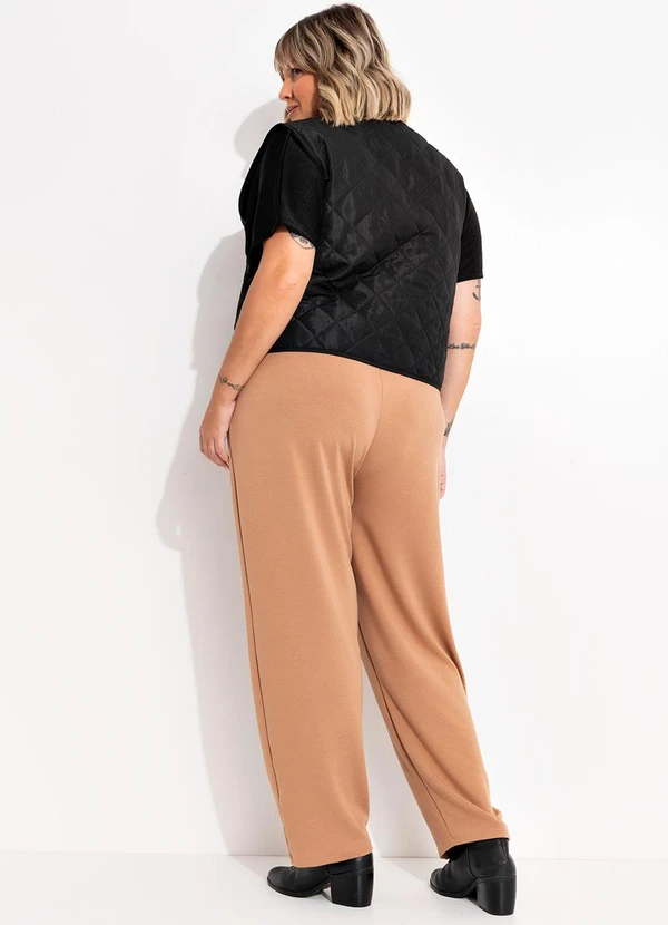 Marguerite - Calça Bege em Moletinho 3