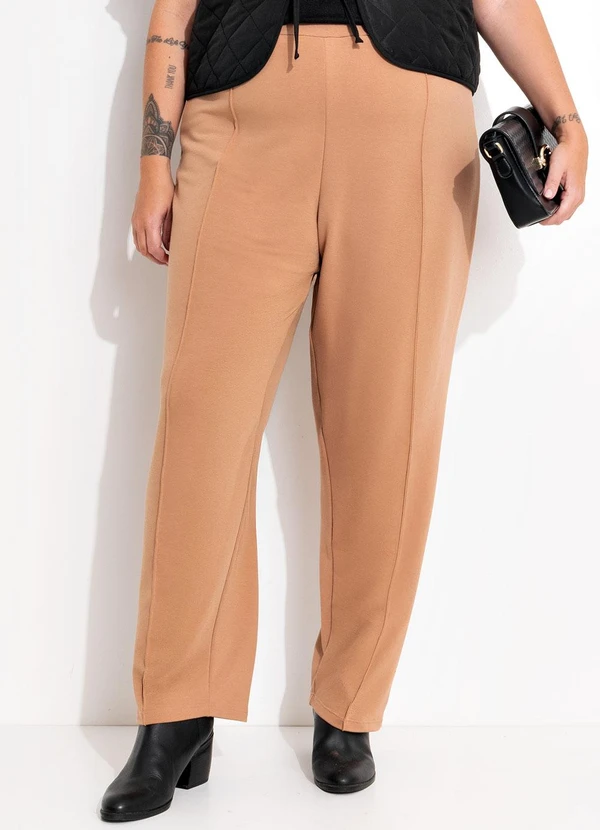 Marguerite - Calça Bege em Moletinho 2