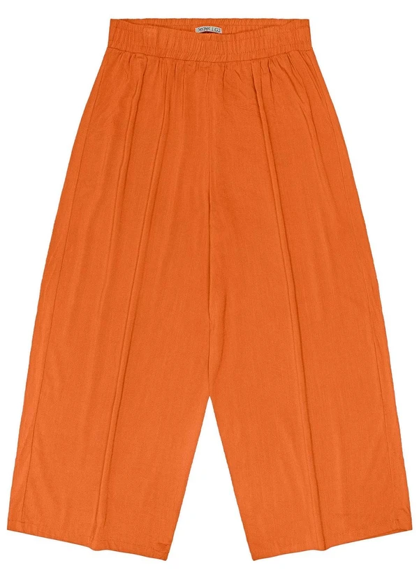 Secret Glam - Calça Feminina Plus Size em Viscose Laranja