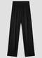 Cereja Rosa - Calça Feminina Plus Size em Viscose Twill Preto - variação: Preto