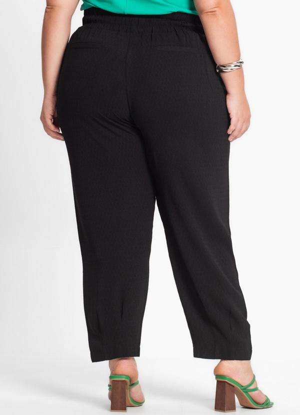 Secret Glam - Calça Feminina Plus Size Preto 2
