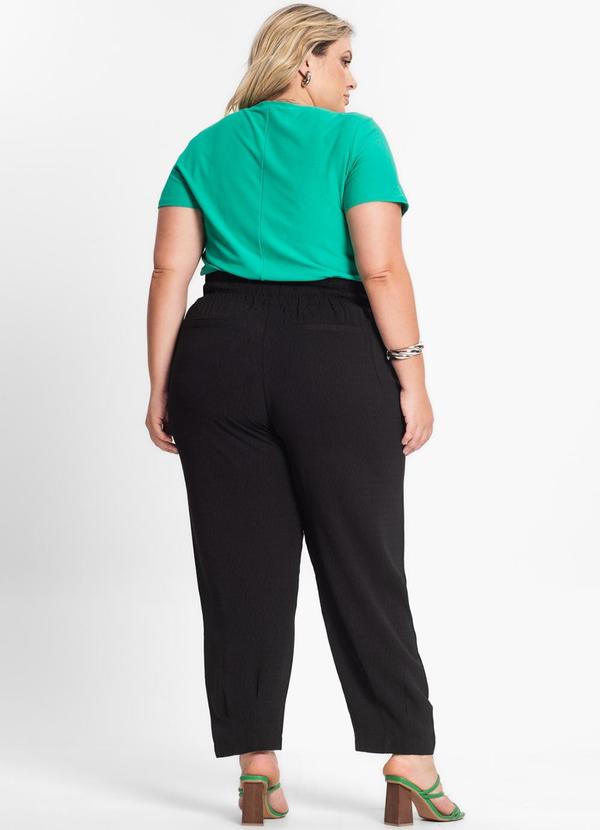 Secret Glam - Calça Feminina Plus Size Preto 4
