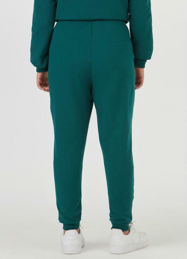 Malwee Plus - Calça Jogger Plus Size Feminina Verde 2