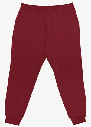 Secret Glam - Calça Jogger Plus Size Vermelho - SECRET GLAM