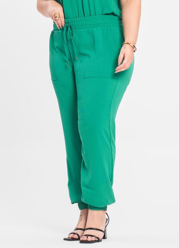 Secret Glam - Calça Jogger Plus Verde