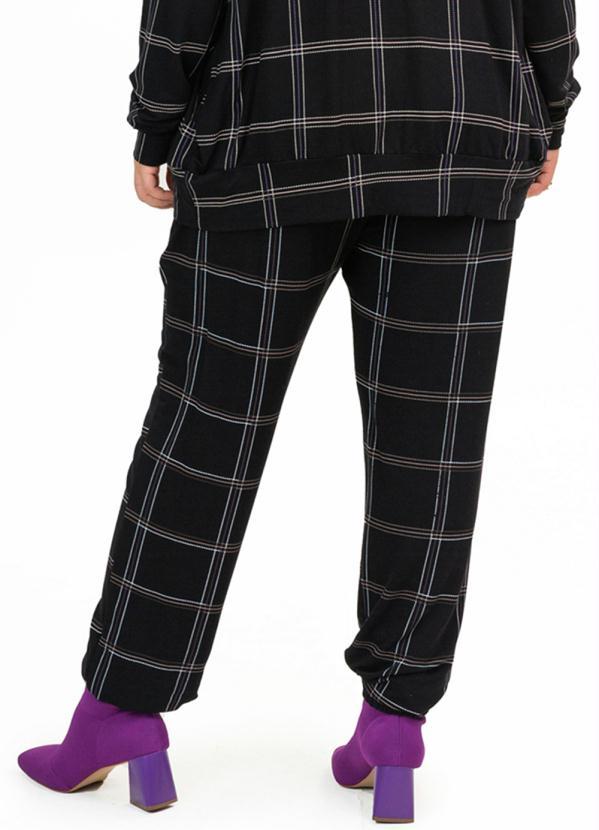 Secret Glam - Calca Molecotton de Viscose Preto 2