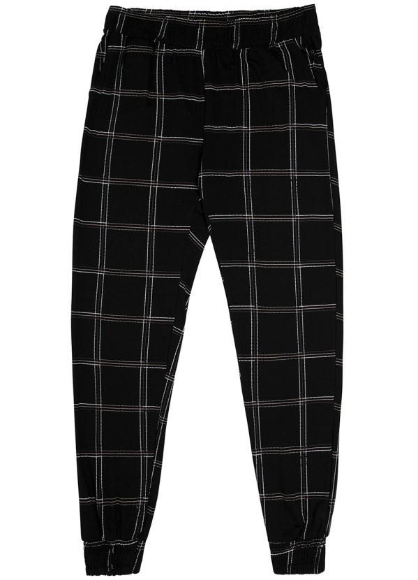 Secret Glam - Calca Molecotton de Viscose Preto 4