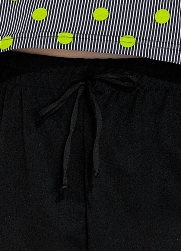 Marguerite - Calça Preta Jogger Plus Size 3