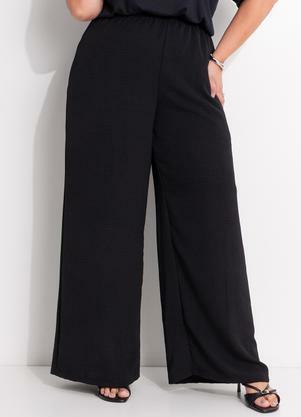 Cala (Preto) em Crepe Plano