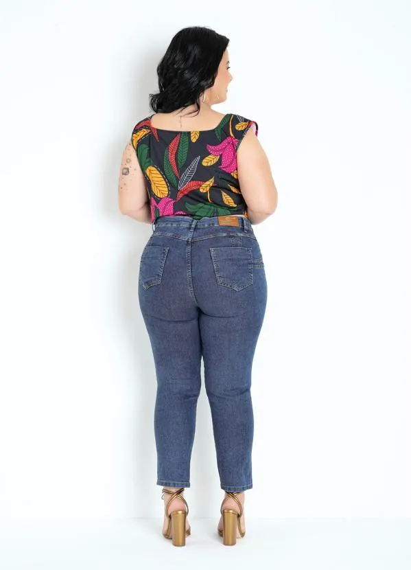 Sawary Jeans - Calça Jeans Cropped Sawary Plus Size 4