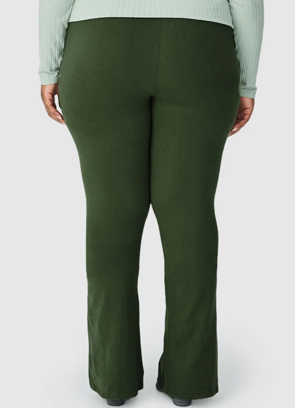 Malwee - Calça Bailarina em Cotton Plus Verde 2