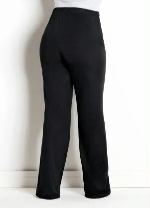 Marguerite - Calça Flare Preta Plus Size - MARGUERITE