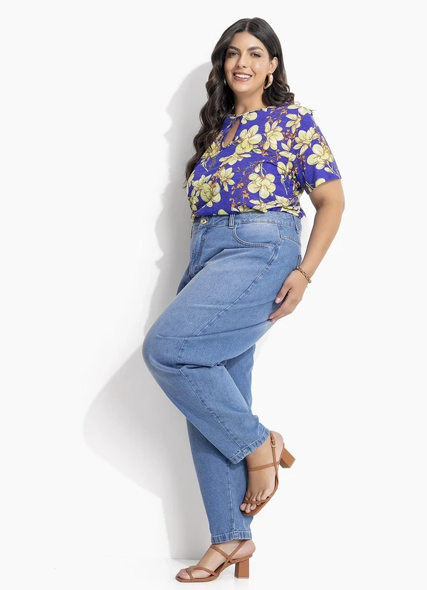 Marguerite - Calça Azul Claro em Jeans 9