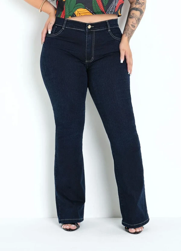 Jeans Bootcut CalÃ§a Jeans Sawary Feminina Calça Sawary Jeans