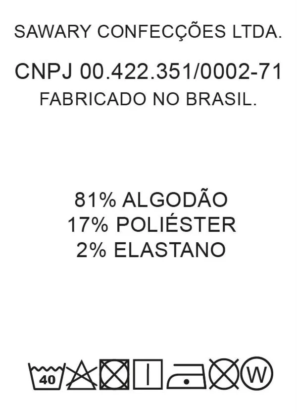 Sawary Jeans - Calça Azul Escuro Boot Cut Plus Size Sawary 5