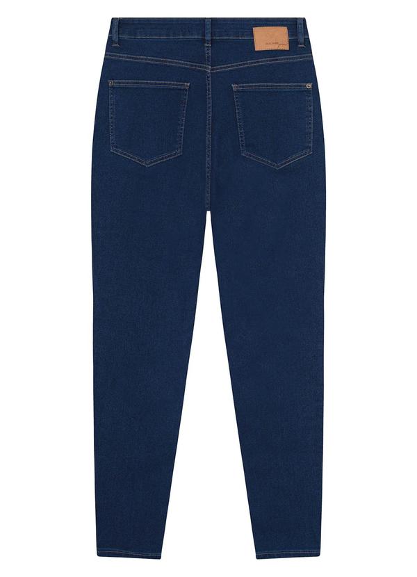 Malwee Plus - Calça Azul Escuro Feminina Skinny Flex Jeans 4