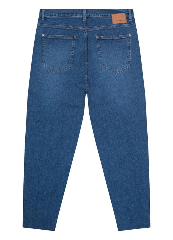 Malwee Plus - Calça Azul Índigo Feminina Mom Jeans 4