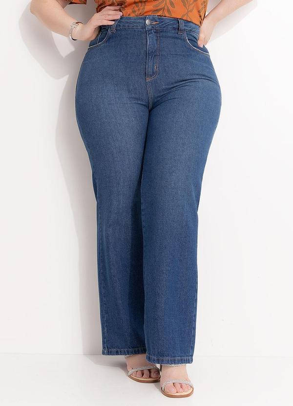 Cal�a (Azul M�dio) em Jeans