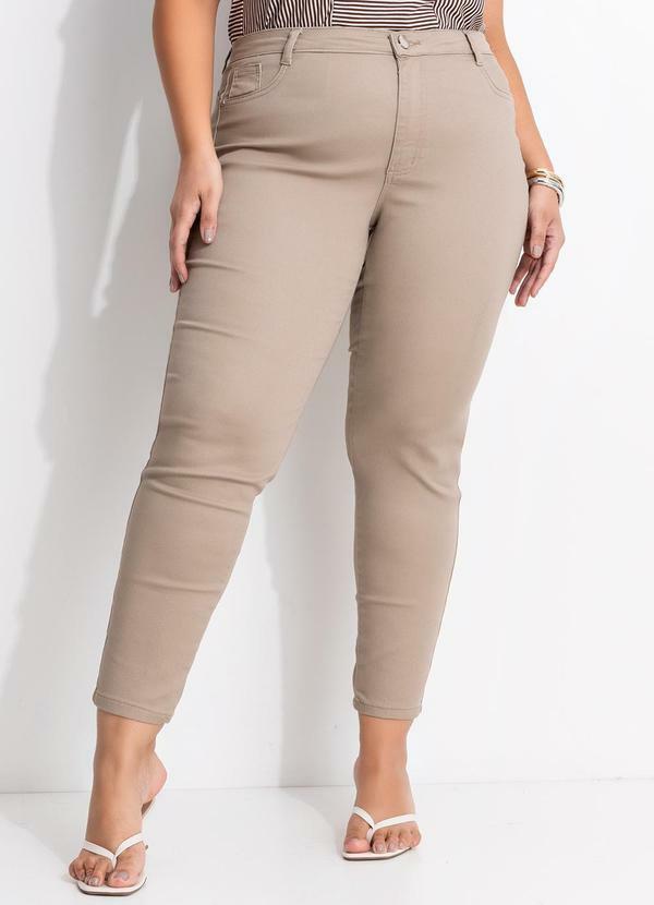 Cala (Bege) em Jeans