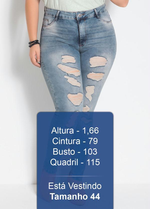 Sawary Jeans - Calça Cigarrete Jeans Plus Size Sawaryy 3