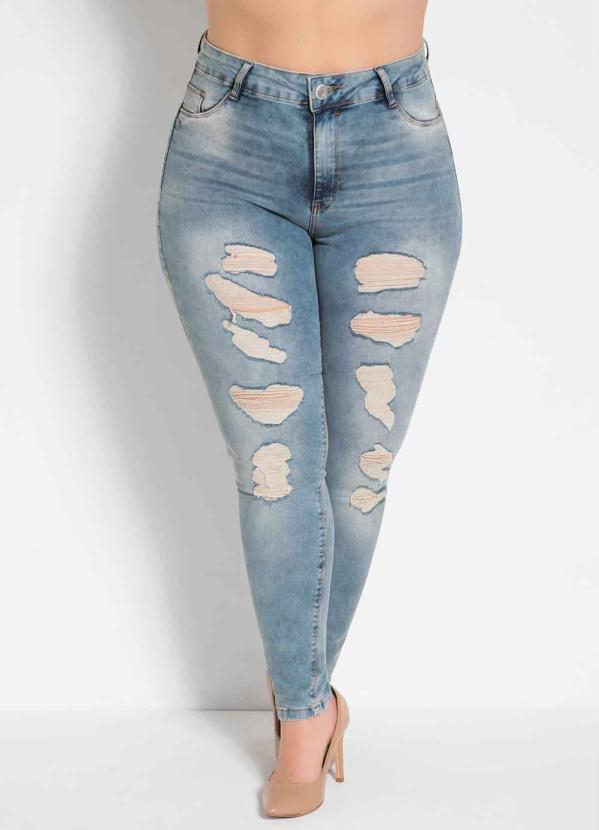 Sawary Jeans - Calça Cigarrete Jeans Plus Size Sawaryy 6