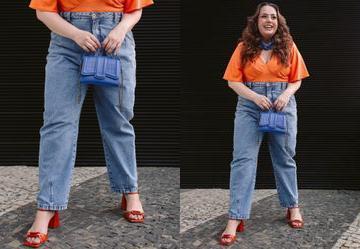 Cala em Jeans Mdio Mom Jeans