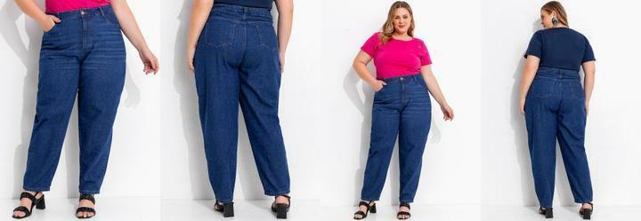 Cala Jeans Azul Escuro em Jeans