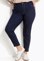 Cala Jeans Azul Escuro em Jeans